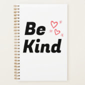 carnet Spiral "Be Kind" (Devant)