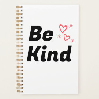 carnet Spiral "Be Kind"