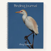 carnet Spiral "Birding Journal" (Devant)