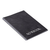 Carnet Spiral black Photo Notebook (Côté Droit)