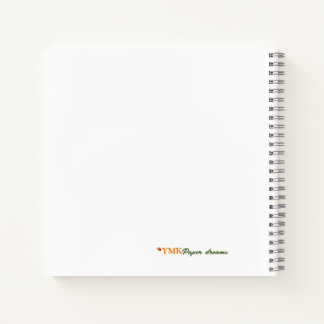 Carnet spiral blanc de 8,5 x 8,5 po