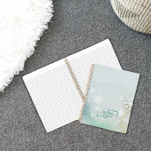 Carnet Spiral blanc personnalisé