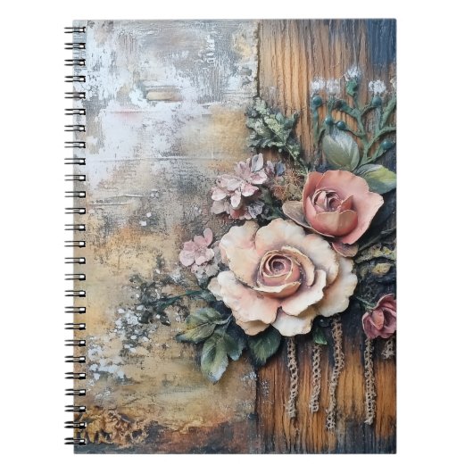 Carnet Spiral Boho Blossom (Devant)