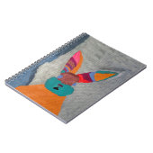 Carnet Spiral Bonnie Bunnie - CreativeDrew (Côté gauche)