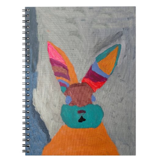 Carnet Spiral Bonnie Bunnie - CreativeDrew (Devant)