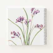 Carnet Spiral : Botanical Art Design (Hyacinth) N (Dos)