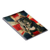Carnet Spiral Bulldog Design (Côté Droit)