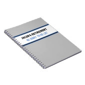 Carnet Spiral cadeau de retraite amusant (Côté Droit)