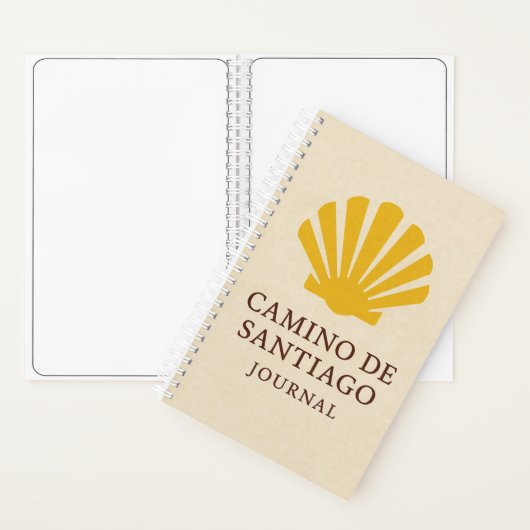Carnet Spiral Camino de Santiago Journal (À l'intérieur)