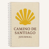 Carnet Spiral Camino de Santiago Journal (Recto)