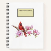 Carnet spiral cardinal (Devant)