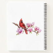 Carnet spiral cardinal (Dos)