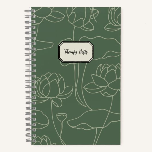 Carnet Spiral, Carnet thérapeutique (Recto)