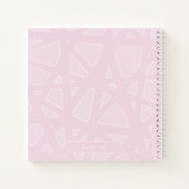 CARNET SPIRAL CARRÉ PERSONNALISABLE MINIMAL (Dos)