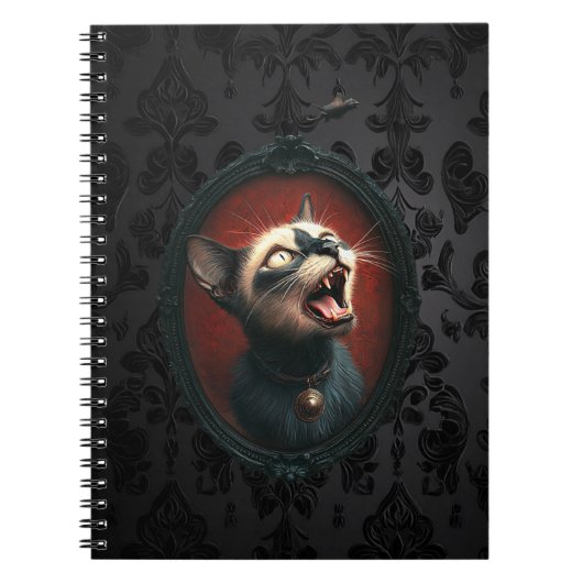 Carnet Spiral Cat Mad (Devant)