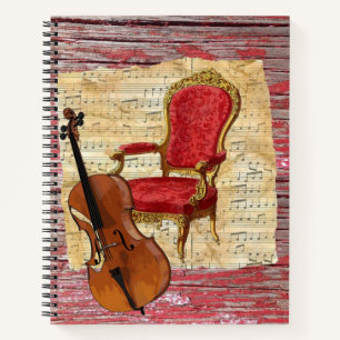 Carnet spiral Cello Victorian