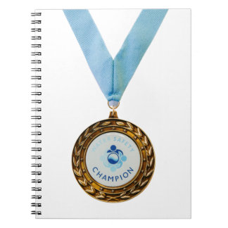 Carnet Spiral Champion de la Sécurité de l'Eau