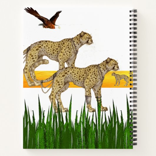 Carnet Spiral Cheetah (Dos)