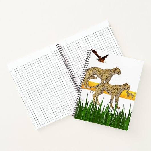 Carnet Spiral Cheetah (Intérieur)