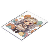 carnet spiral chibi (Côté gauche)