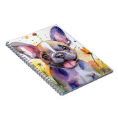 Carnet Spiral Chien-taureau français (Côté Droit)