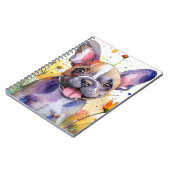 Carnet Spiral Chien-taureau français (Côté gauche)