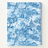 Carnet Spiral Classic Blue Toile (Dos)