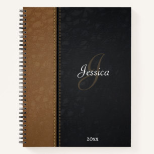 Carnet Spiral classique avec nom personnalisé