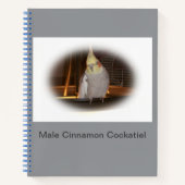 Carnet spiral Cockatiel (Devant)