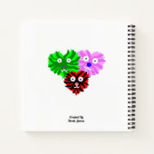 Carnet Spiral Coeur Fuzzies (Dos)