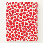 Carnet Spiral Coeur personnalisé (Dos)