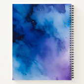 Carnet spiral coloré Smoke Art (Dos)
