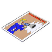 Carnet spiral - communication (Caderno-comunicado) (Côté gauche)