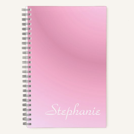 Carnet Spiral Coton Candy (Recto)