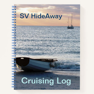 Carnet Spiral Croisière Voile Hideaway