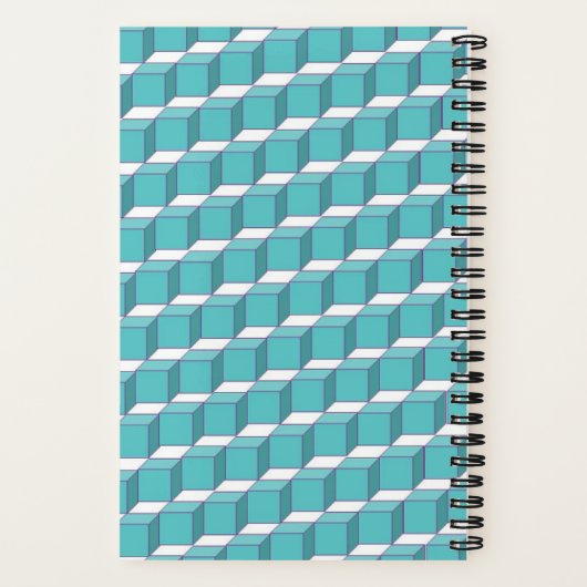 Carnet Spiral Cube personnalisé (Verso)