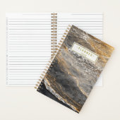 Carnet Spiral custom name planner  Notebook (À l'intérieur)