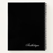 carnet spiral customisé (Dos)