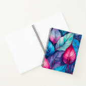 Carnet spiral d'art botanique coloré (Intérieur)