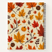 carnet spiral d'automne (Dos)