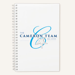 Carnet Spiral de 5,5 po x 8,5 po de l'équipe Camer