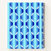 Carnet spiral de Blues tissé (Dos)