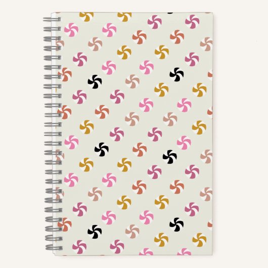 Carnet spiral de bonbons d'Halloween (Recto)