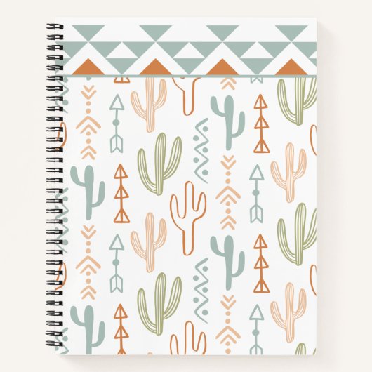 Carnet spiral de Cactus (Devant)