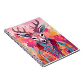 Carnet spiral de cerf d'aquarelle (Côté Droit)