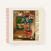 Carnet Spiral de cuisine de la Sainte Famille (Devant)