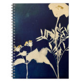 Carnet spiral de Cyanotype Marigold (Devant)