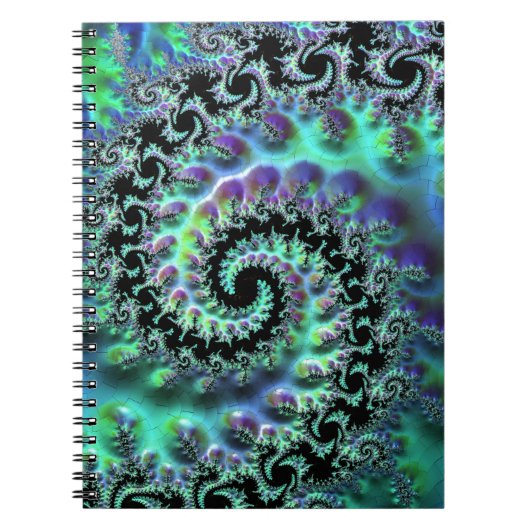 Carnet spiral de découverte de Mandelbrot (Devant)