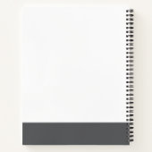 Carnet Spiral de devis personnalisable (Dos)