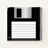 Carnet Spiral de disquette classique de 3,5 pouces (Dos)